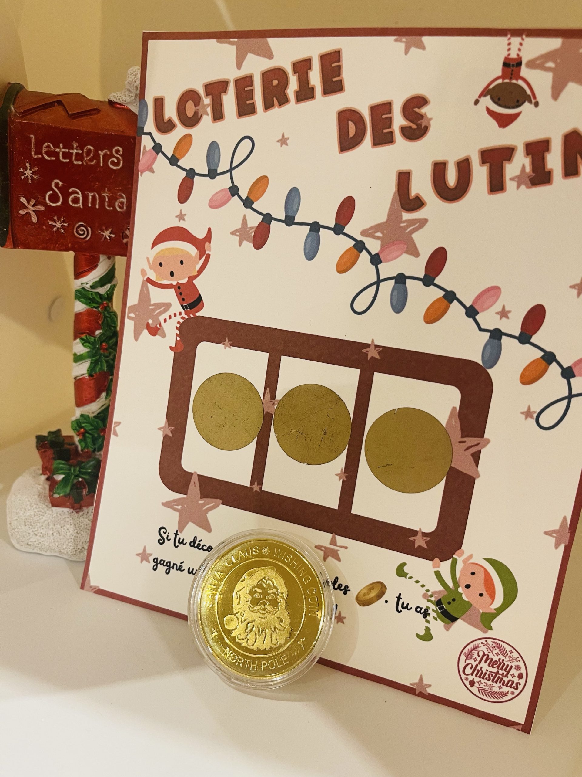 Pièce de Monnaie du Pôle Nord – La Loterie des Lutins